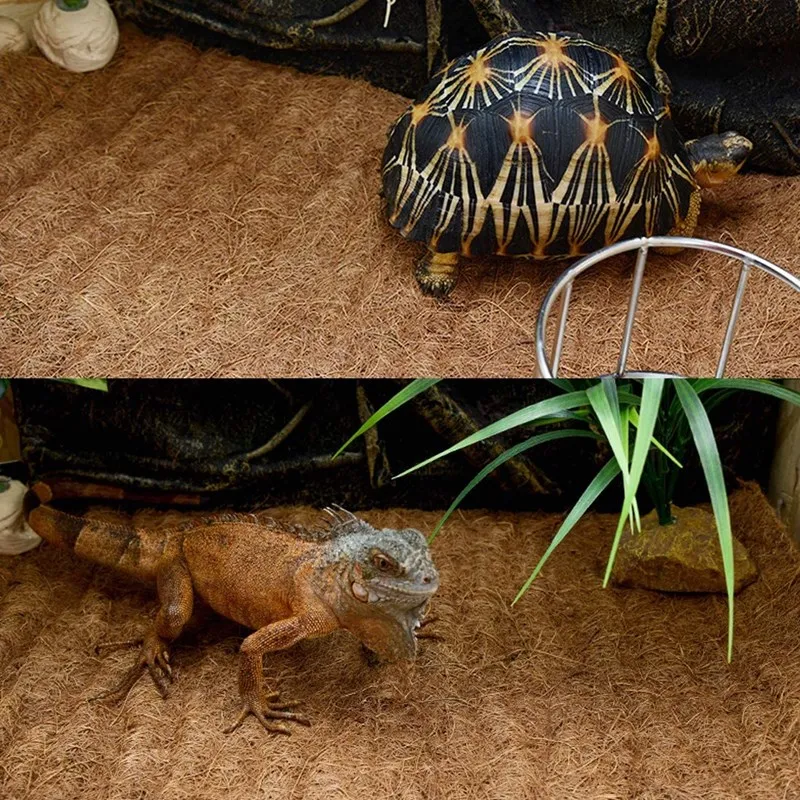 Turtle Reptile Carpet Natural  - đánh giá và giá Substrate Coconut Fiber